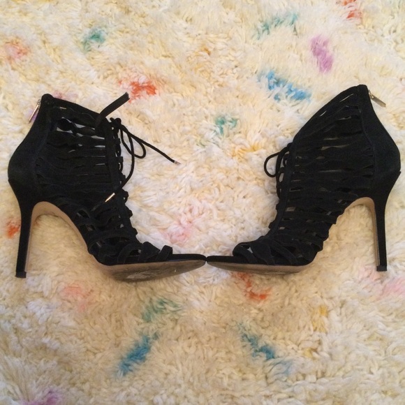 Sam Edelman Black Heels - Picture 1 of 2